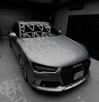 Серый Ауди A7 Sportback, объемом двигателя 3 л и пробегом 180 тыс. км за 23000 $, фото 1 на Automoto.ua