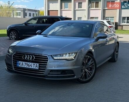 Серый Ауди A7 Sportback, объемом двигателя 2.97 л и пробегом 125 тыс. км за 26700 $, фото 1 на Automoto.ua