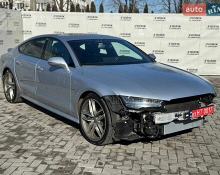 Серый Ауди A7 Sportback, объемом двигателя 3 л и пробегом 201 тыс. км за 15200 $, фото 1 на Automoto.ua