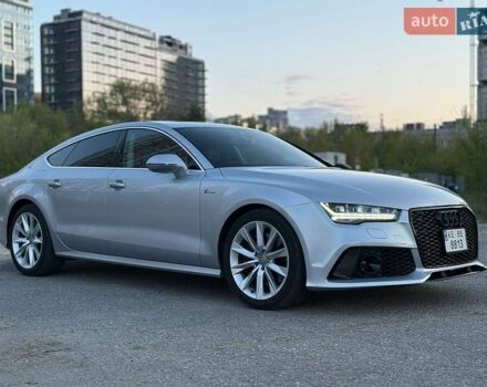 Серый Ауди A7 Sportback, объемом двигателя 3 л и пробегом 158 тыс. км за 21999 $, фото 1 на Automoto.ua