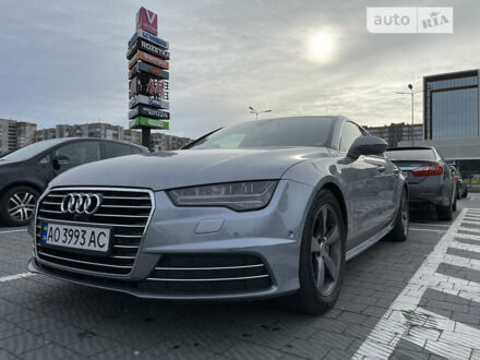 Серый Ауди A7 Sportback, объемом двигателя 3 л и пробегом 120 тыс. км за 30399 $, фото 1 на Automoto.ua