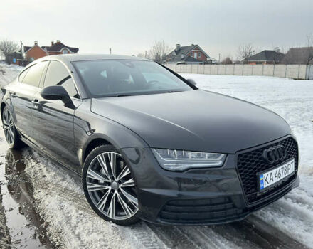 Серый Ауди A7 Sportback, объемом двигателя 3 л и пробегом 192 тыс. км за 21300 $, фото 1 на Automoto.ua