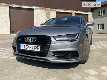 Сірий Ауді A7 Sportback, об'ємом двигуна 3 л та пробігом 133 тис. км за 27700 $, фото 1 на Automoto.ua