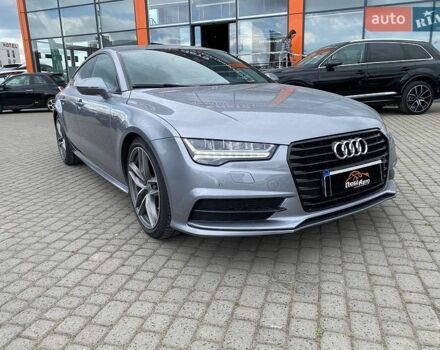Серый Ауди A7 Sportback, объемом двигателя 3 л и пробегом 162 тыс. км за 22800 $, фото 1 на Automoto.ua