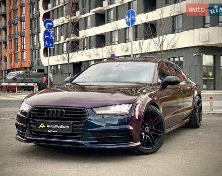 Серый Ауди A7 Sportback, объемом двигателя 3 л и пробегом 118 тыс. км за 18990 $, фото 1 на Automoto.ua