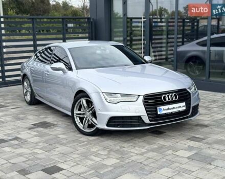 Серый Ауди A7 Sportback, объемом двигателя 3 л и пробегом 96 тыс. км за 28500 $, фото 1 на Automoto.ua