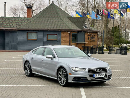 Серый Ауди A7 Sportback, объемом двигателя 3 л и пробегом 105 тыс. км за 24500 $, фото 1 на Automoto.ua