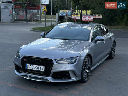 Серый Ауди A7 Sportback, объемом двигателя 3 л и пробегом 122 тыс. км за 23500 $, фото 1 на Automoto.ua