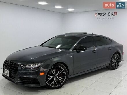 Серый Ауди A7 Sportback, объемом двигателя 3 л и пробегом 56 тыс. км за 29900 $, фото 1 на Automoto.ua