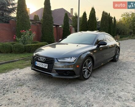 Серый Ауди A7 Sportback, объемом двигателя 3 л и пробегом 105 тыс. км за 25900 $, фото 1 на Automoto.ua
