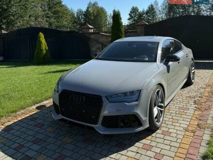 Сірий Ауді A7 Sportback, об'ємом двигуна 3 л та пробігом 109 тис. км за 32300 $, фото 1 на Automoto.ua