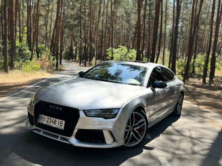 Серый Ауди A7 Sportback, объемом двигателя 3 л и пробегом 88 тыс. км за 32750 $, фото 1 на Automoto.ua