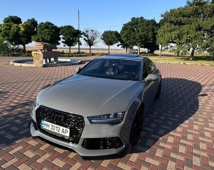 Сірий Ауді A7 Sportback, об'ємом двигуна 3 л та пробігом 102 тис. км за 34000 $, фото 1 на Automoto.ua