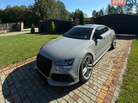 Сірий Ауді A7 Sportback, об'ємом двигуна 3 л та пробігом 109 тис. км за 30999 $, фото 1 на Automoto.ua