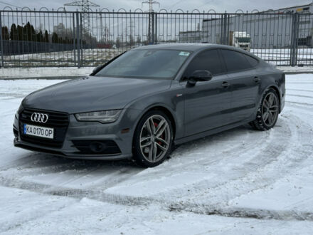 Сірий Ауді A7 Sportback, об'ємом двигуна 3 л та пробігом 103 тис. км за 29999 $, фото 1 на Automoto.ua