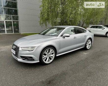 Серый Ауди A7 Sportback, объемом двигателя 3 л и пробегом 78 тыс. км за 35300 $, фото 1 на Automoto.ua