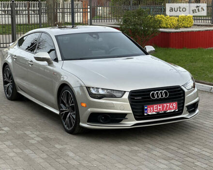 Серый Ауди A7 Sportback, объемом двигателя 3 л и пробегом 85 тыс. км за 29950 $, фото 1 на Automoto.ua