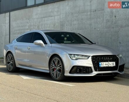 Серый Ауди A7 Sportback, объемом двигателя 3 л и пробегом 155 тыс. км за 23500 $, фото 1 на Automoto.ua