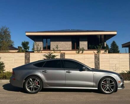 Серый Ауди A7 Sportback, объемом двигателя 3 л и пробегом 88 тыс. км за 23500 $, фото 1 на Automoto.ua