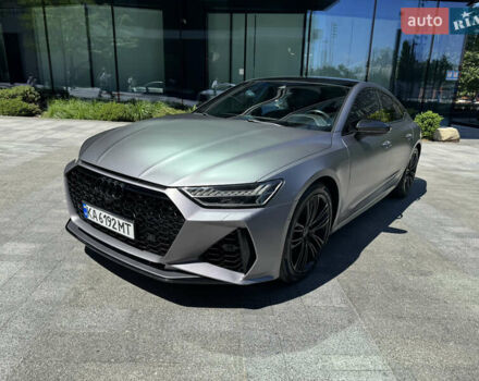 Серый Ауди A7 Sportback, объемом двигателя 3 л и пробегом 98 тыс. км за 45800 $, фото 1 на Automoto.ua
