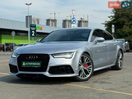 Серый Ауди A7 Sportback, объемом двигателя 3 л и пробегом 153 тыс. км за 21499 $, фото 1 на Automoto.ua