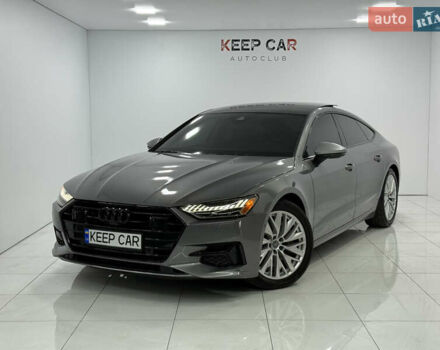 Серый Ауди A7 Sportback, объемом двигателя 3 л и пробегом 54 тыс. км за 43500 $, фото 1 на Automoto.ua