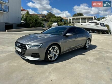 Сірий Ауді A7 Sportback, об'ємом двигуна 3 л та пробігом 90 тис. км за 39800 $, фото 1 на Automoto.ua