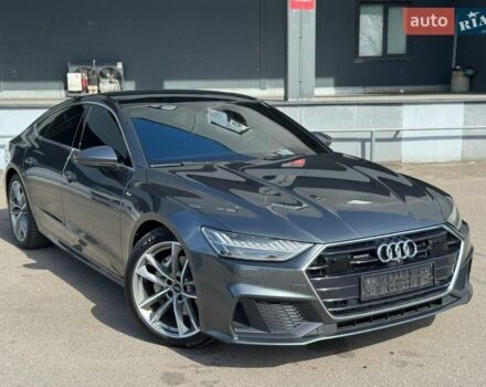 Серый Ауди A7 Sportback, объемом двигателя 2.97 л и пробегом 102 тыс. км за 51900 $, фото 1 на Automoto.ua