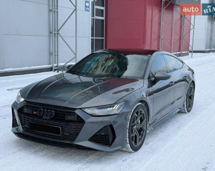 Серый Ауди A7 Sportback, объемом двигателя 3 л и пробегом 62 тыс. км за 48500 $, фото 1 на Automoto.ua