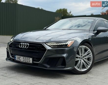 Серый Ауди A7 Sportback, объемом двигателя 3 л и пробегом 91 тыс. км за 43500 $, фото 1 на Automoto.ua