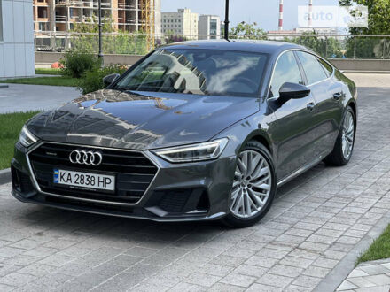 Ауді A7 Sportback 2019 у Києві на Automoto.ua Сірий Ауді A7 Sportback, об'ємом двигуна 3 л та пробігом 67 тис. км за 58900 $, фото 1 на Automoto.ua