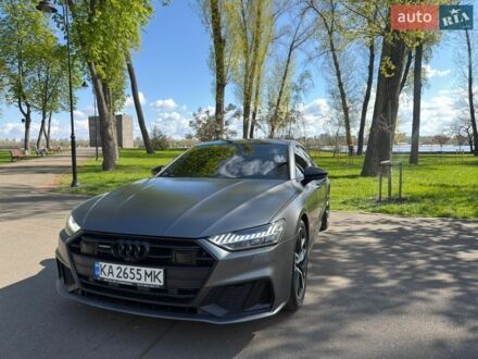 Сірий Ауді A7 Sportback, об'ємом двигуна 3 л та пробігом 104 тис. км за 49900 $, фото 1 на Automoto.ua