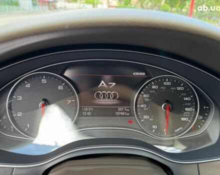 Синій Ауді A7 Sportback, об'ємом двигуна 3 л та пробігом 108 тис. км за 22290 $, фото 14 на Automoto.ua