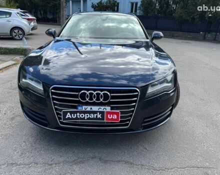 Синій Ауді A7 Sportback, об'ємом двигуна 3 л та пробігом 108 тис. км за 22290 $, фото 1 на Automoto.ua