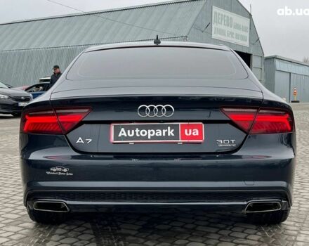 Синій Ауді A7 Sportback, об'ємом двигуна 3 л та пробігом 188 тис. км за 21490 $, фото 6 на Automoto.ua