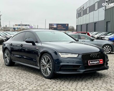 Синій Ауді A7 Sportback, об'ємом двигуна 3 л та пробігом 188 тис. км за 21490 $, фото 11 на Automoto.ua
