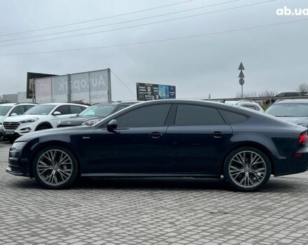Синій Ауді A7 Sportback, об'ємом двигуна 3 л та пробігом 188 тис. км за 21490 $, фото 3 на Automoto.ua