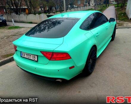 Синий Ауди A7 Sportback, объемом двигателя 3 л и пробегом 150 тыс. км за 25000 $, фото 5 на Automoto.ua