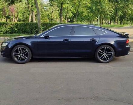 Синій Ауді A7 Sportback, об'ємом двигуна 2.77 л та пробігом 180 тис. км за 13700 $, фото 2 на Automoto.ua