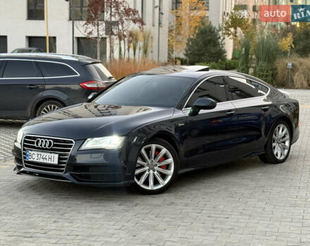 Синий Ауди A7 Sportback, объемом двигателя 3 л и пробегом 256 тыс. км за 12900 $, фото 1 на Automoto.ua