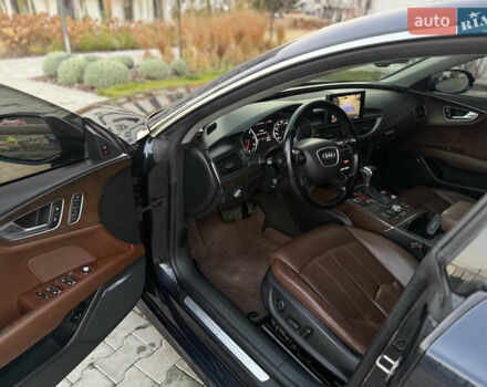 Синий Ауди A7 Sportback, объемом двигателя 3 л и пробегом 256 тыс. км за 12900 $, фото 15 на Automoto.ua