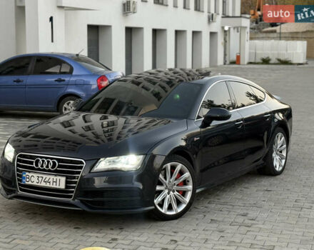 Синий Ауди A7 Sportback, объемом двигателя 3 л и пробегом 256 тыс. км за 12900 $, фото 6 на Automoto.ua