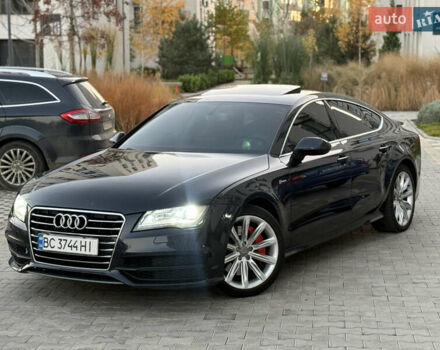 Синий Ауди A7 Sportback, объемом двигателя 3 л и пробегом 256 тыс. км за 12900 $, фото 2 на Automoto.ua