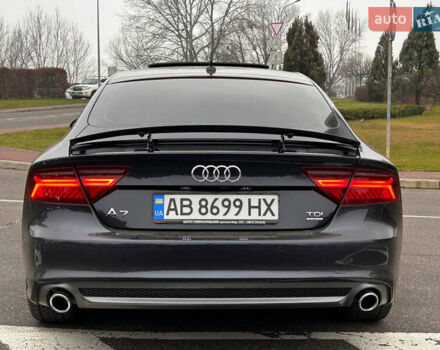 Синий Ауди A7 Sportback, объемом двигателя 2.97 л и пробегом 130 тыс. км за 20550 $, фото 20 на Automoto.ua