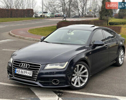 Синий Ауди A7 Sportback, объемом двигателя 2.97 л и пробегом 130 тыс. км за 20550 $, фото 11 на Automoto.ua