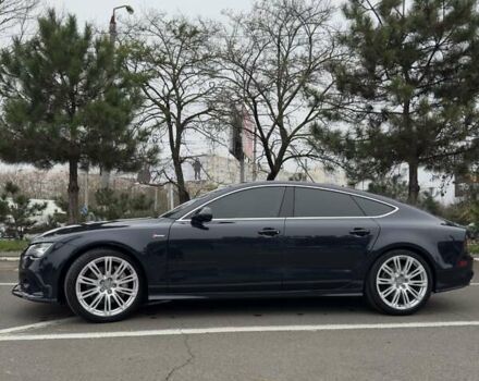 Синий Ауди A7 Sportback, объемом двигателя 3 л и пробегом 158 тыс. км за 19300 $, фото 11 на Automoto.ua