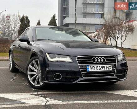 Синий Ауди A7 Sportback, объемом двигателя 2.97 л и пробегом 130 тыс. км за 20550 $, фото 2 на Automoto.ua
