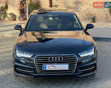 Синий Ауди A7 Sportback, объемом двигателя 3 л и пробегом 194 тыс. км за 16900 $, фото 3 на Automoto.ua