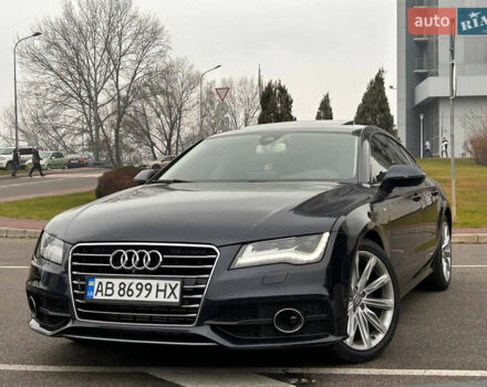 Синий Ауди A7 Sportback, объемом двигателя 2.97 л и пробегом 130 тыс. км за 20550 $, фото 16 на Automoto.ua