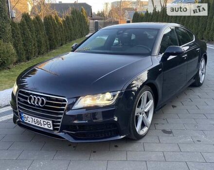 Синий Ауди A7 Sportback, объемом двигателя 3 л и пробегом 300 тыс. км за 25000 $, фото 16 на Automoto.ua